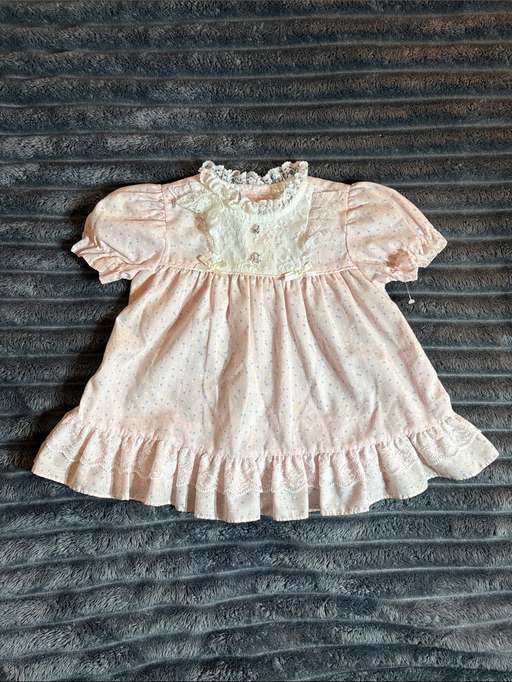 Vintage Frilly Lace Dress